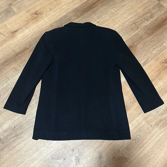 Harvé Benard | Vintage 80s Wool Blazer - Picture 3 of 5